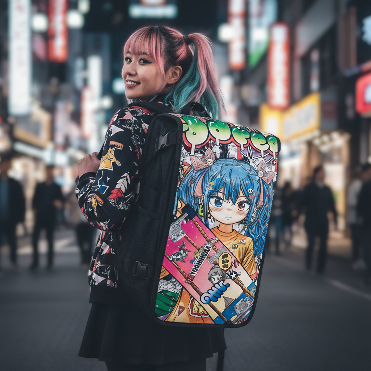 Yoshimera Anime backpack – Lifestyle1 – FaceOff