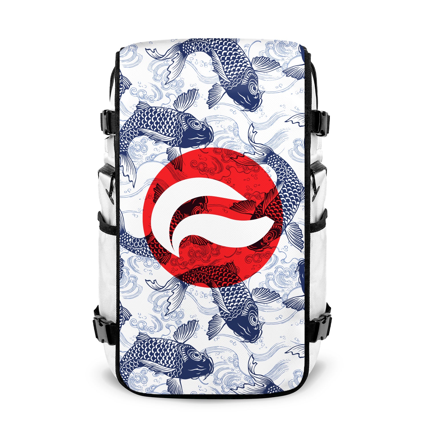 Indigo Koi - Faceoff® White Large