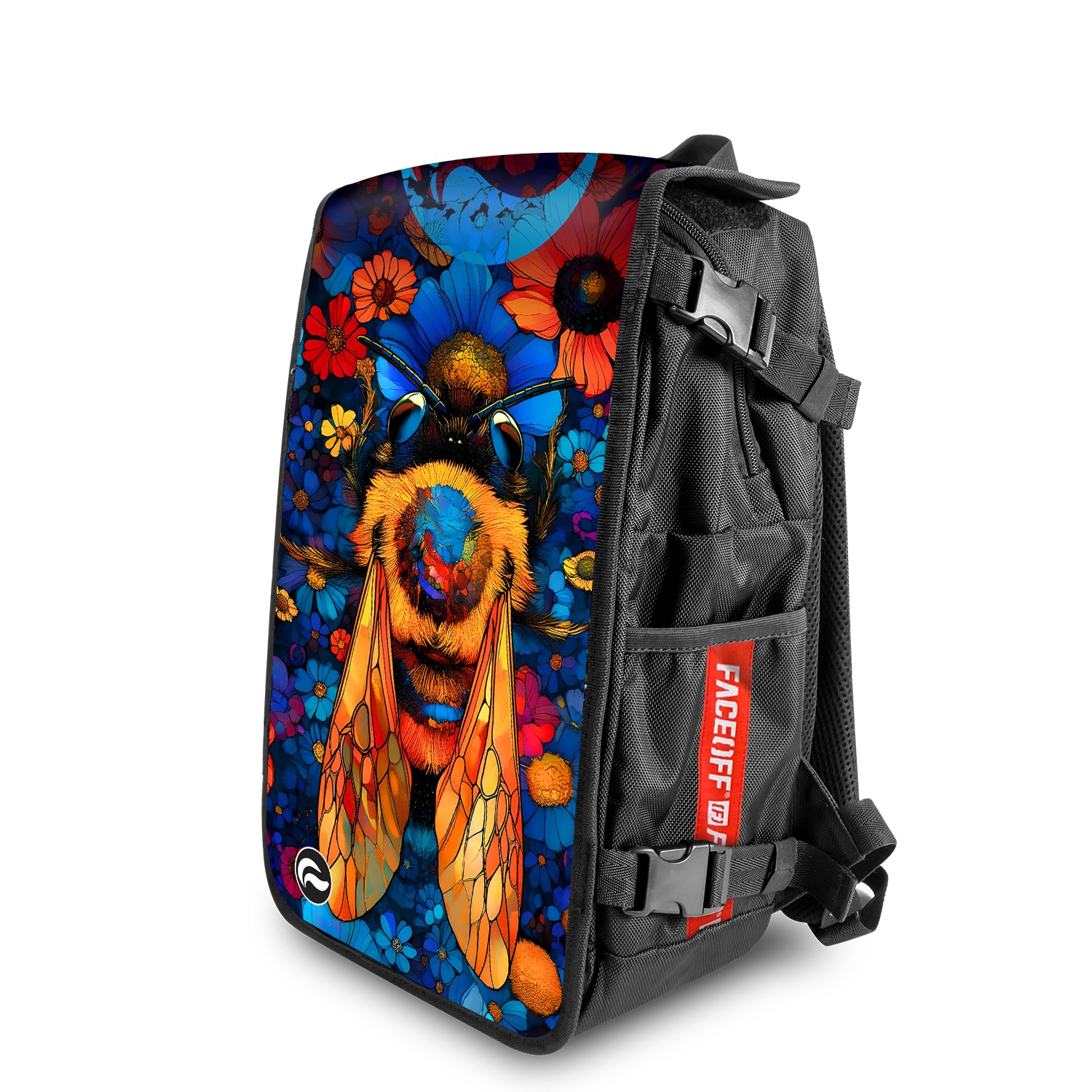 Buzzscape nature backpack angle view - FaceOff"