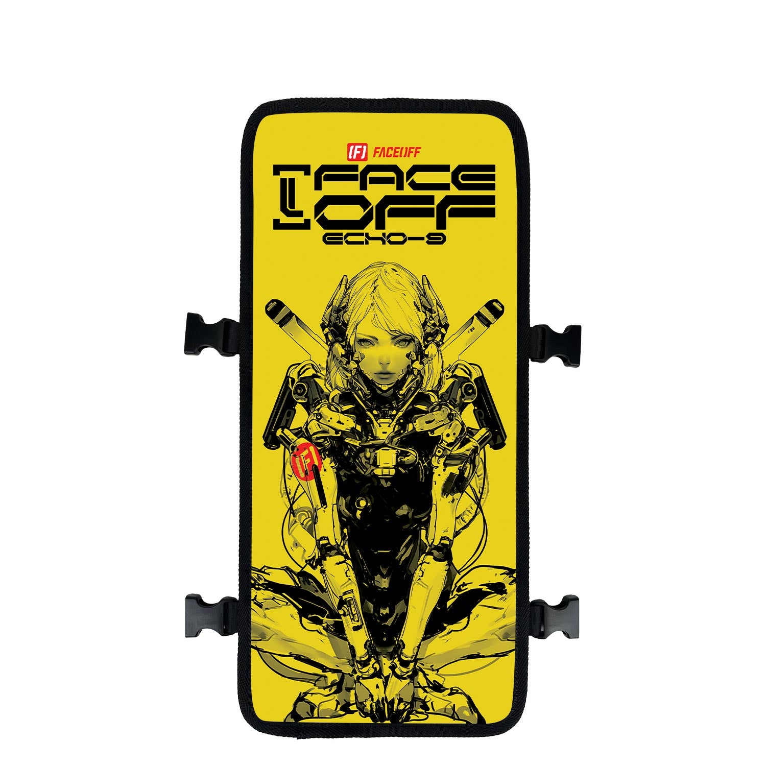 Echo 9 Game On backpack with swappable face cover view- FaceOff