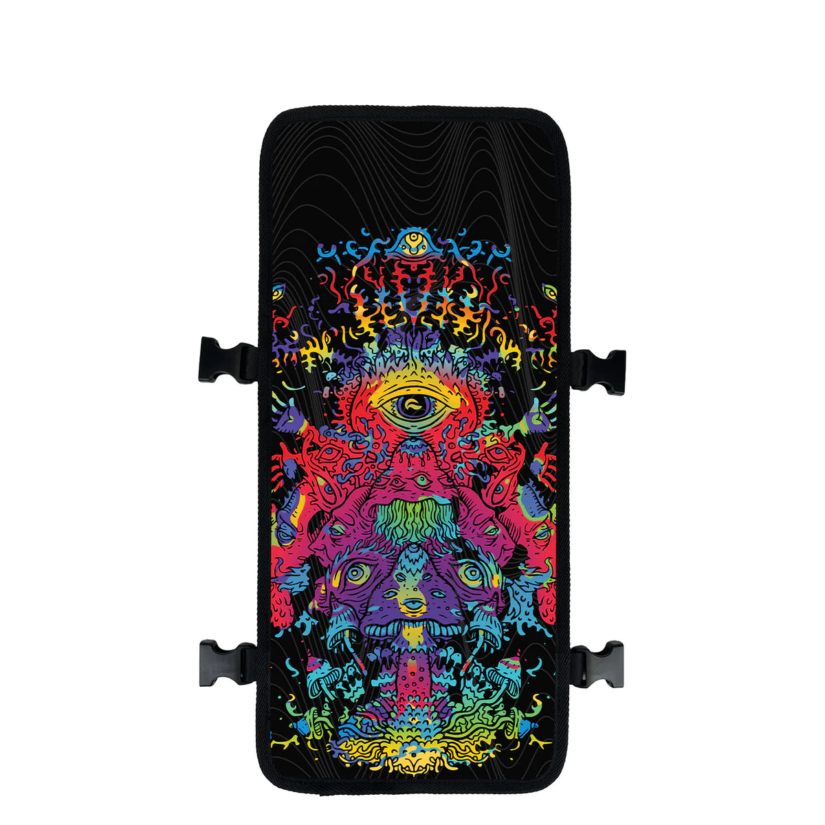 Eye Am black Space & Galaxy Backpack – Mystic Cosmic Design face cover | FaceOff