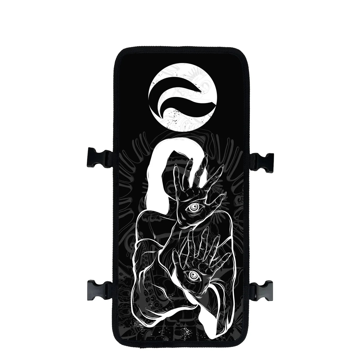 Lost black Space & Galaxy Backpack – Mystic Cosmic Design face cover| FaceOff