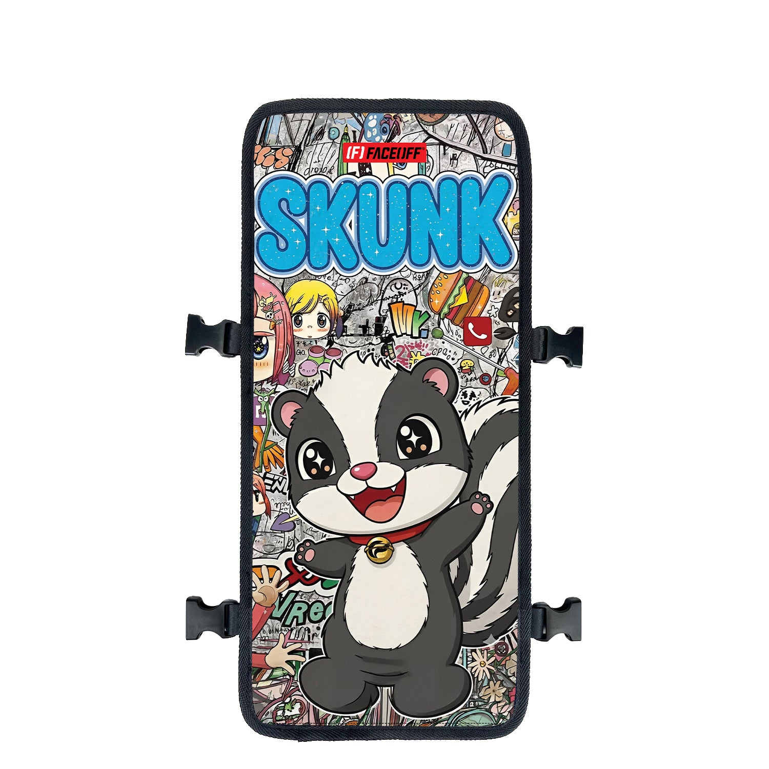 Mochi Anime backpack – Front face cover view – FaceOff