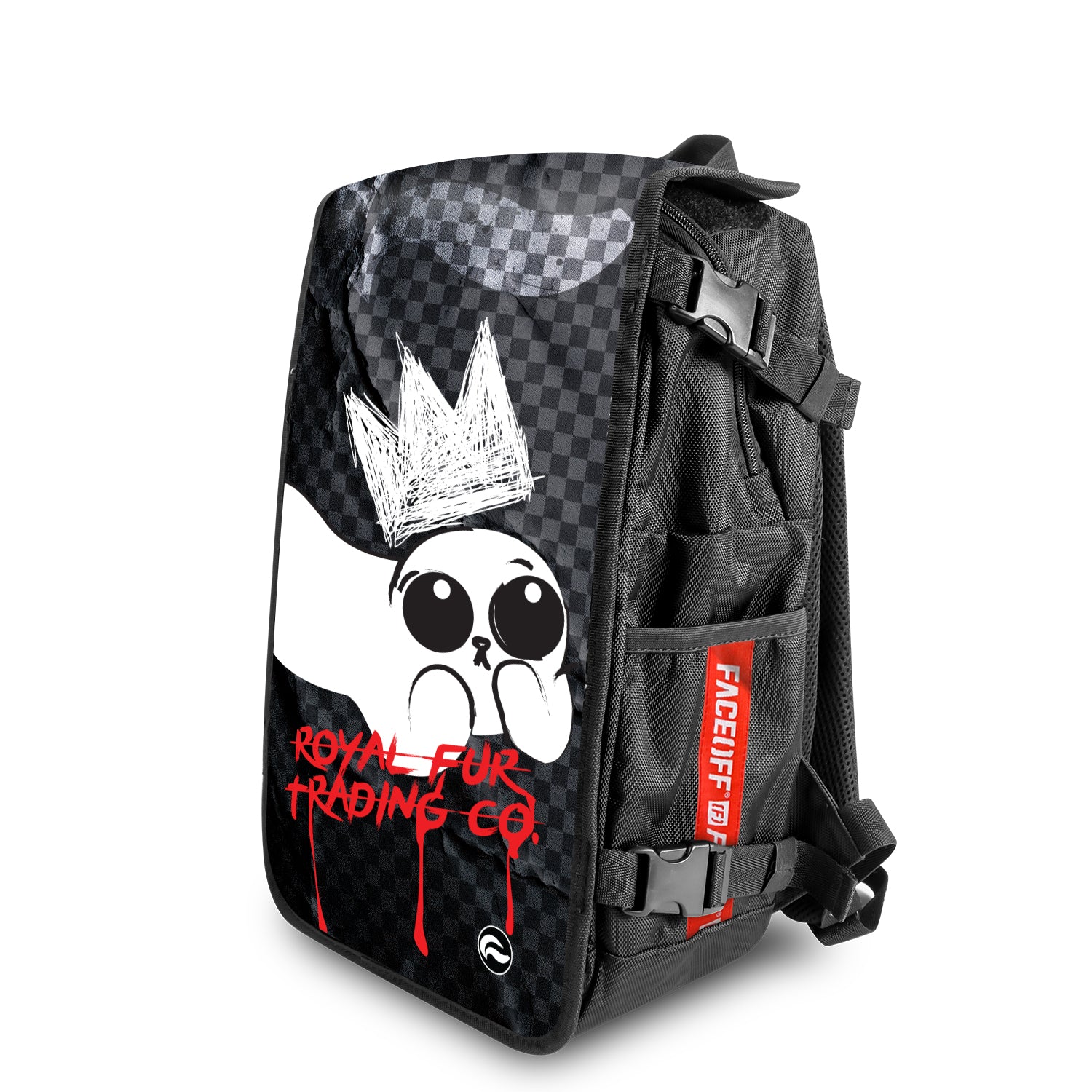 Royal nature backpack Angle view - FaceOff"