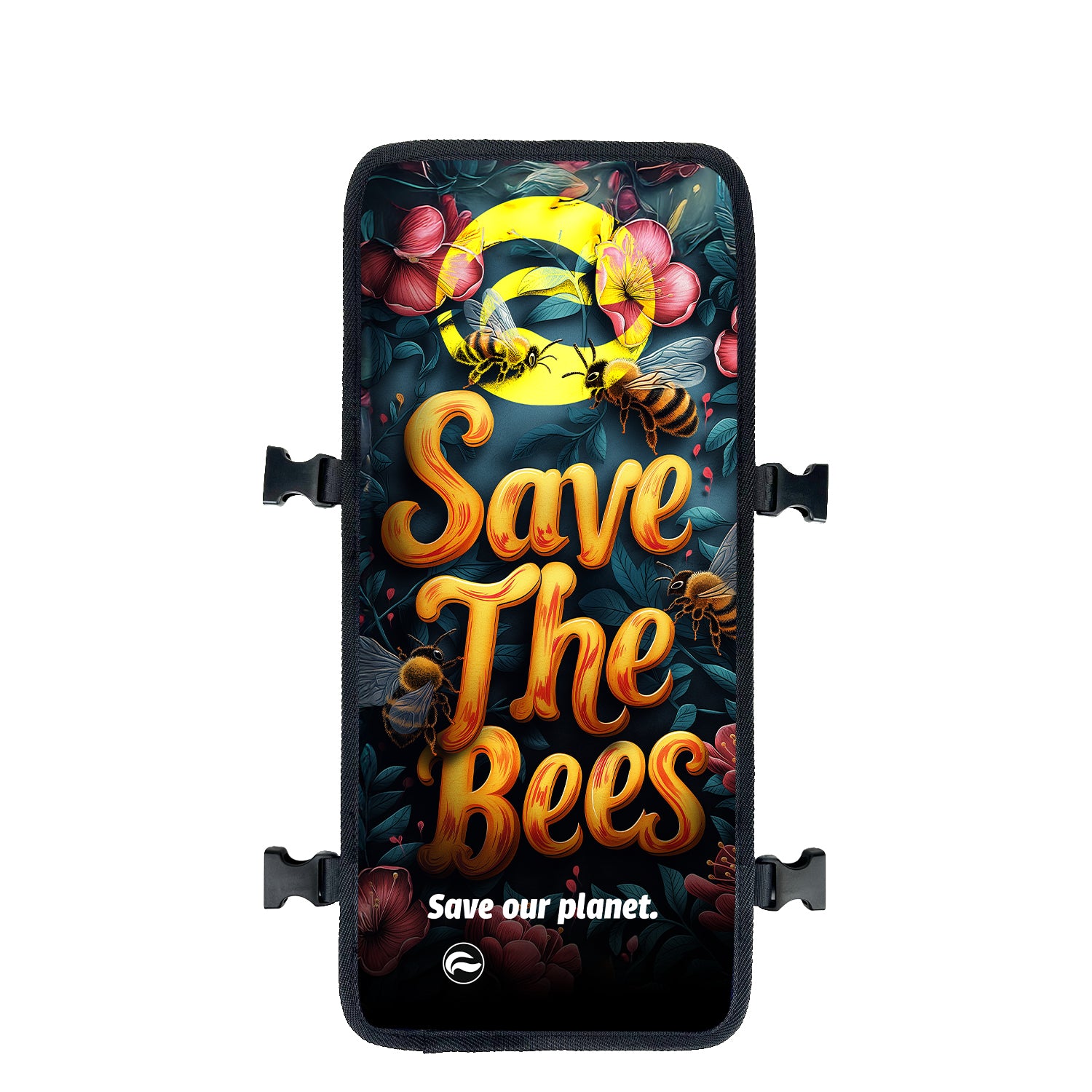 Save The Bees nature backpack face cover - FaceOff
