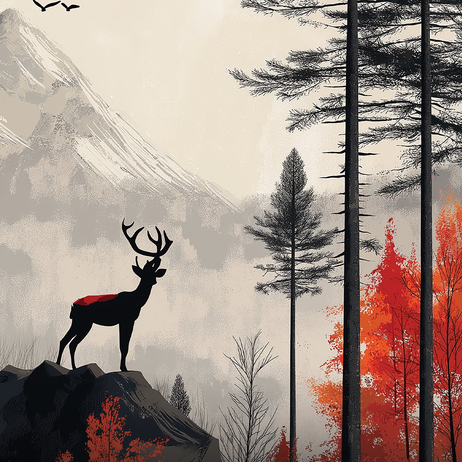 Silent Watcher nature backpack front close up - FaceOff"