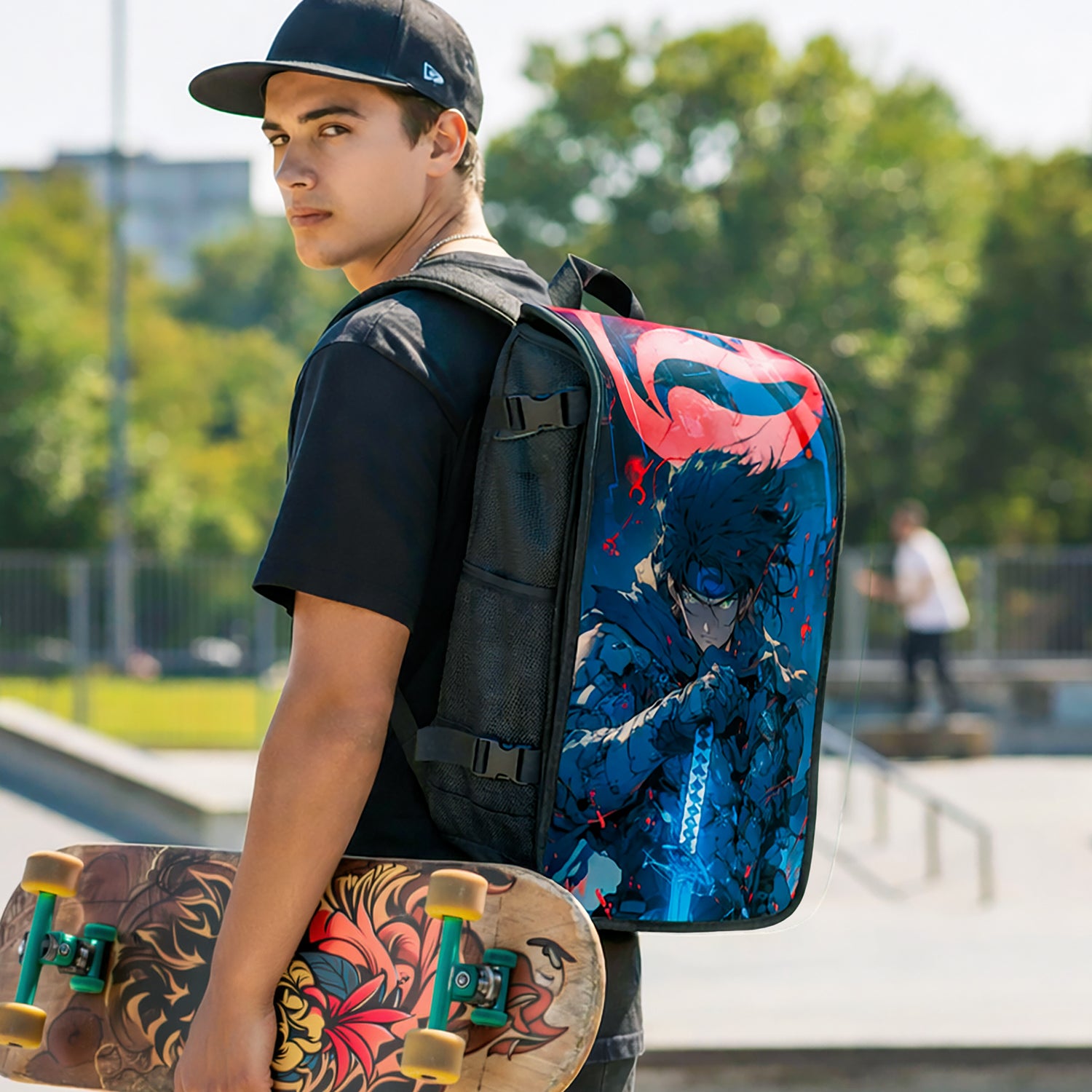 Shadow Blade Japanese art backpack lifestyle - FaceOff