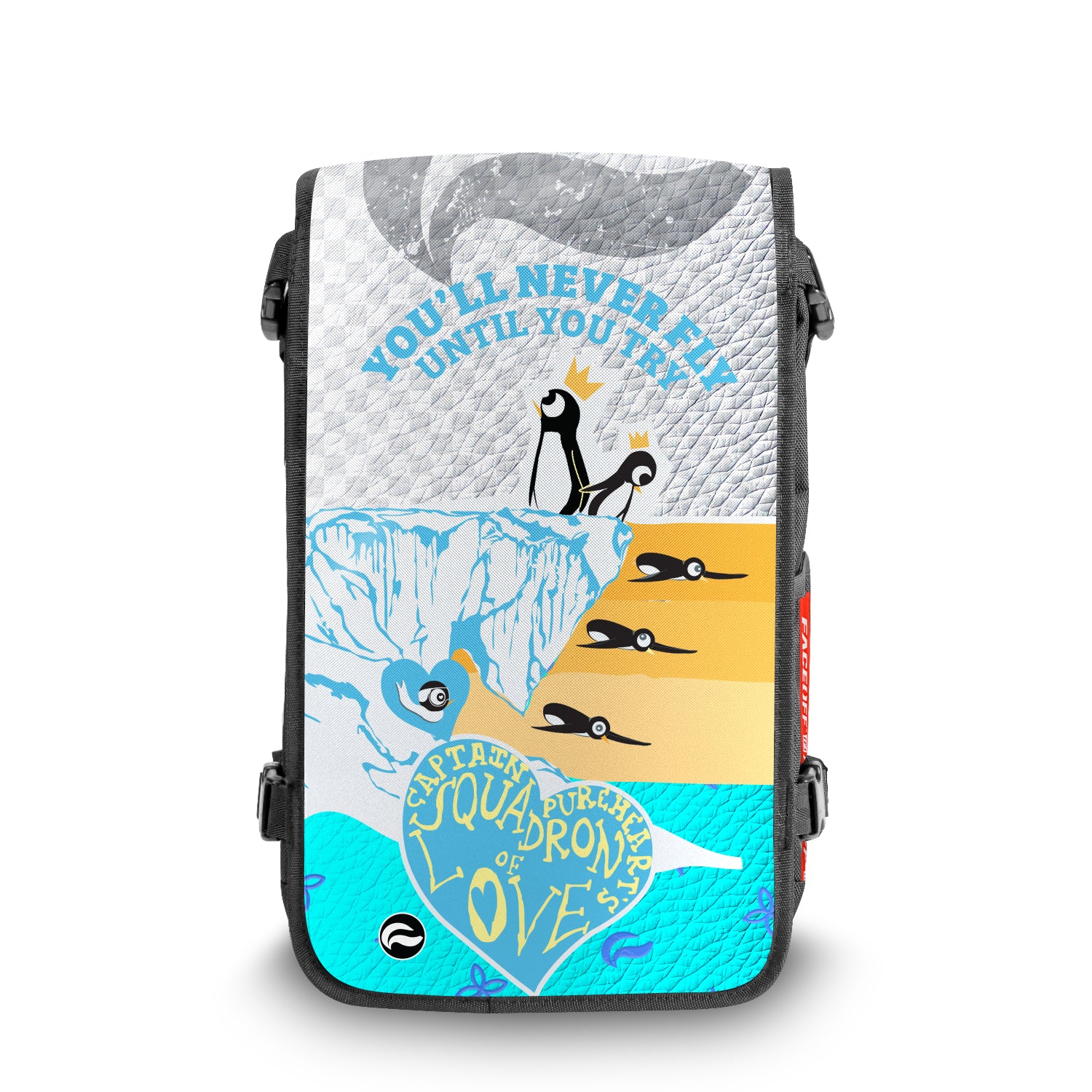 You Will Never Know Untill You Try nature backpack velcro view - FaceOff"