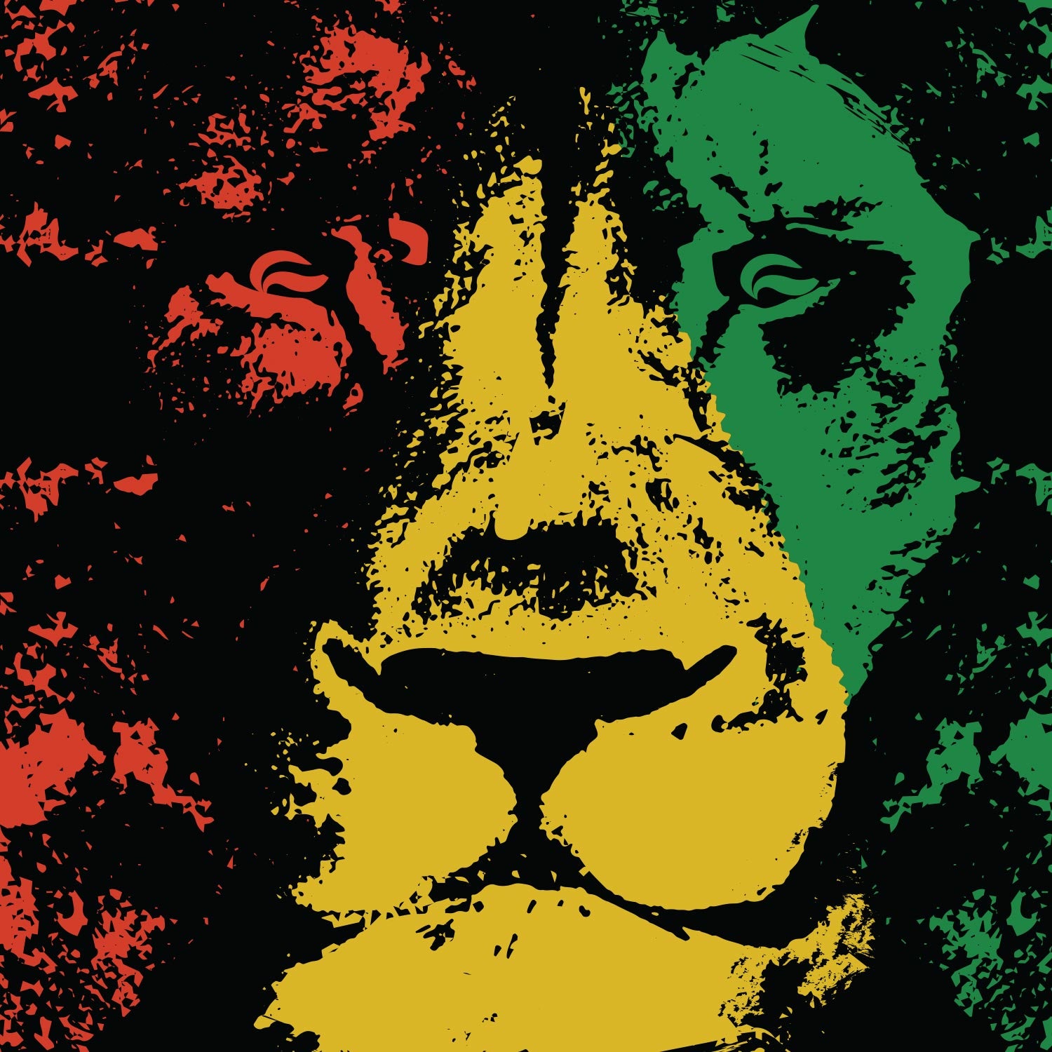 Rasta Lion - Medium