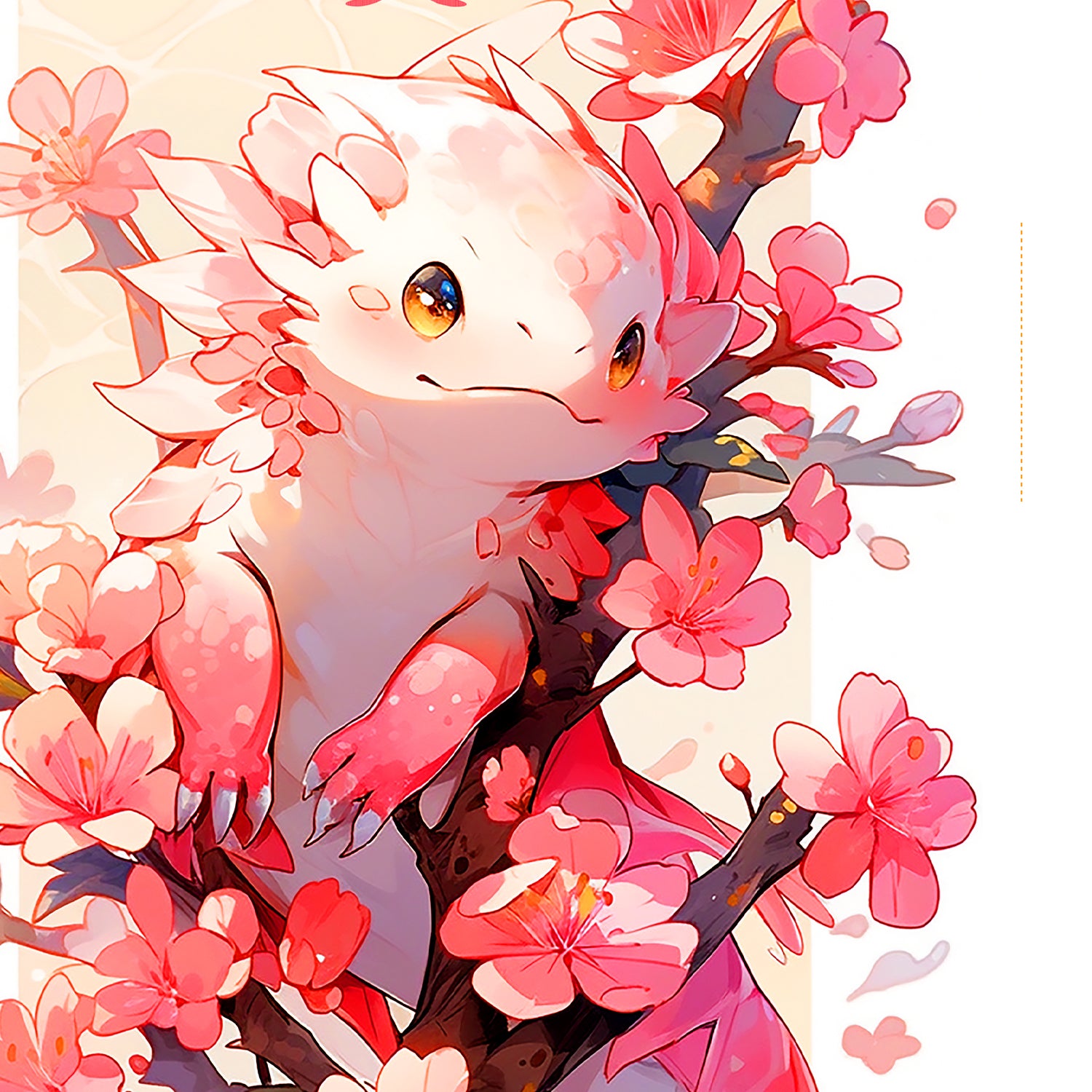 Pink Axolotl - Small