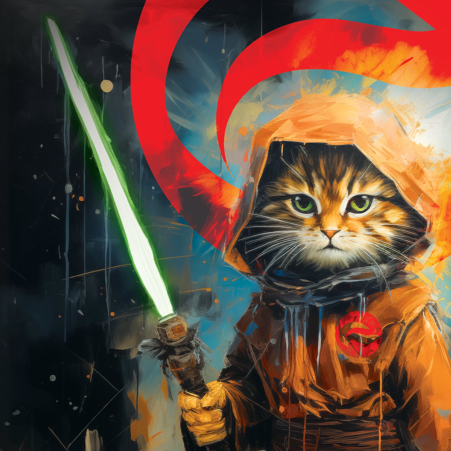 Meowda Kenobi - Sling