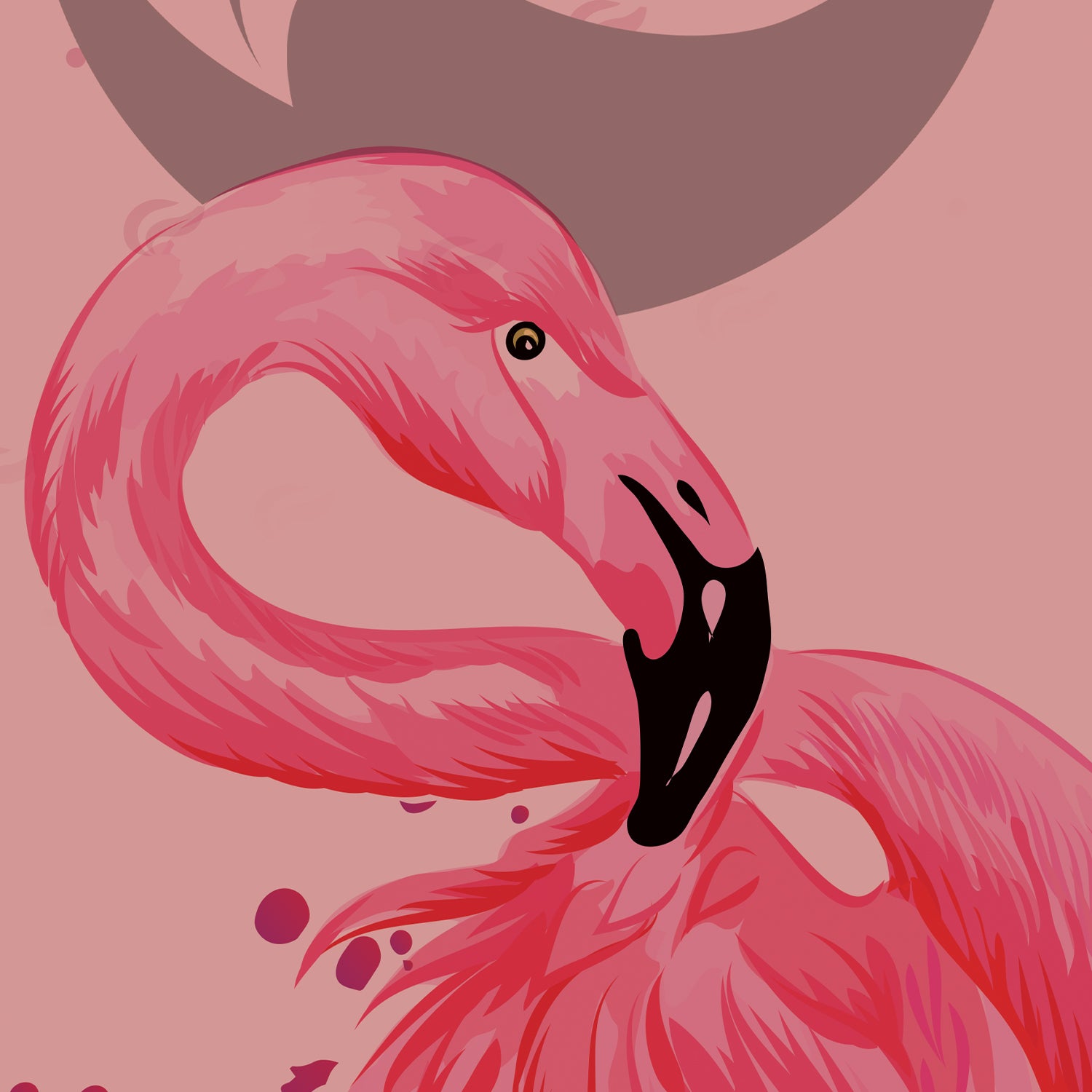 Pink Flamingo - Sling