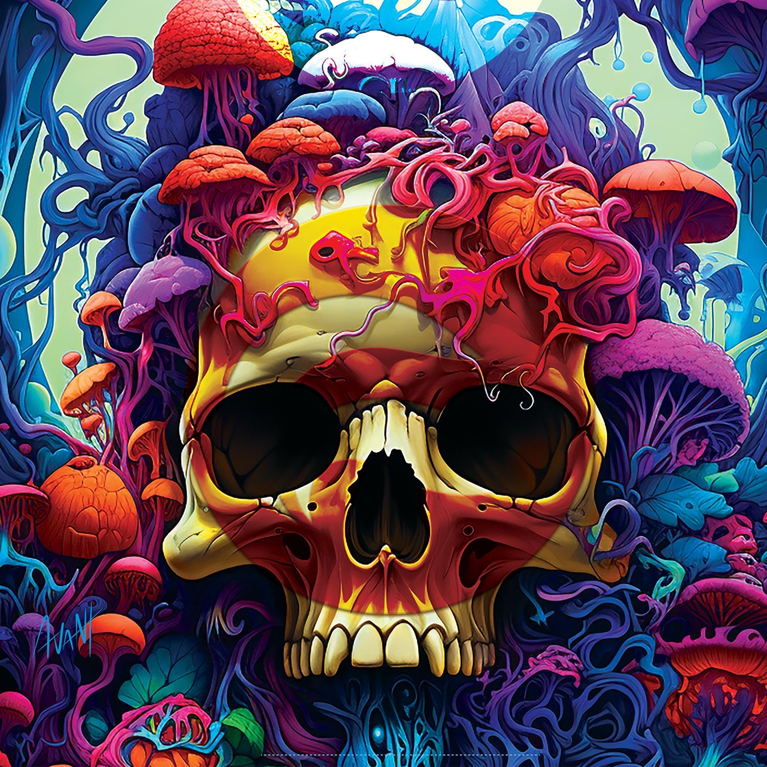 Shroomed Skull  - Messenger