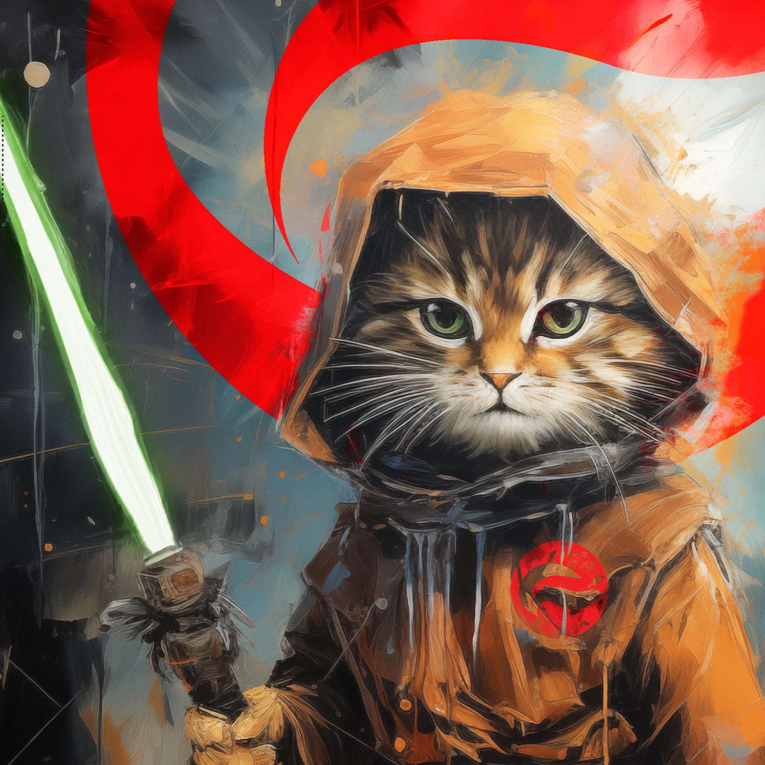 Meowda Kenobi - Large