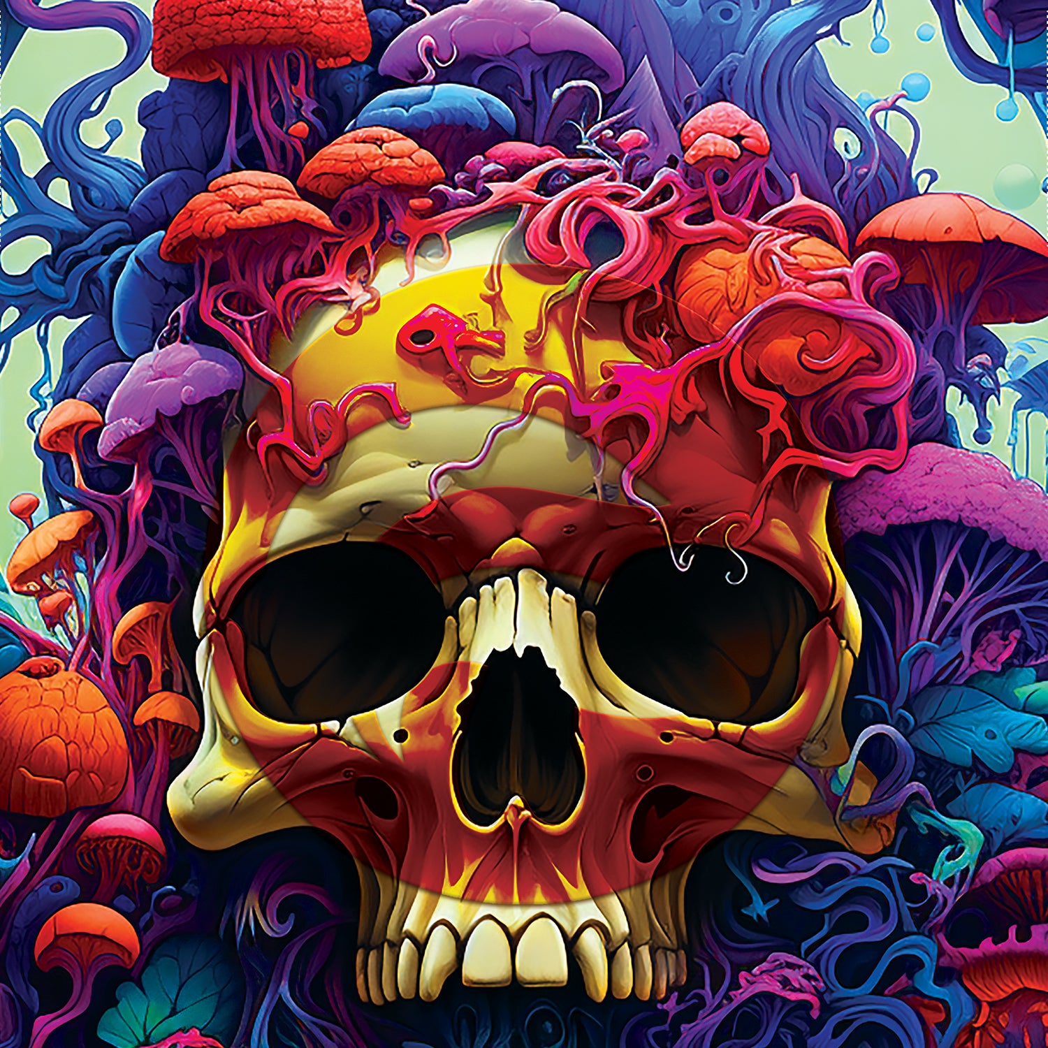 Shroomed Skull - Large