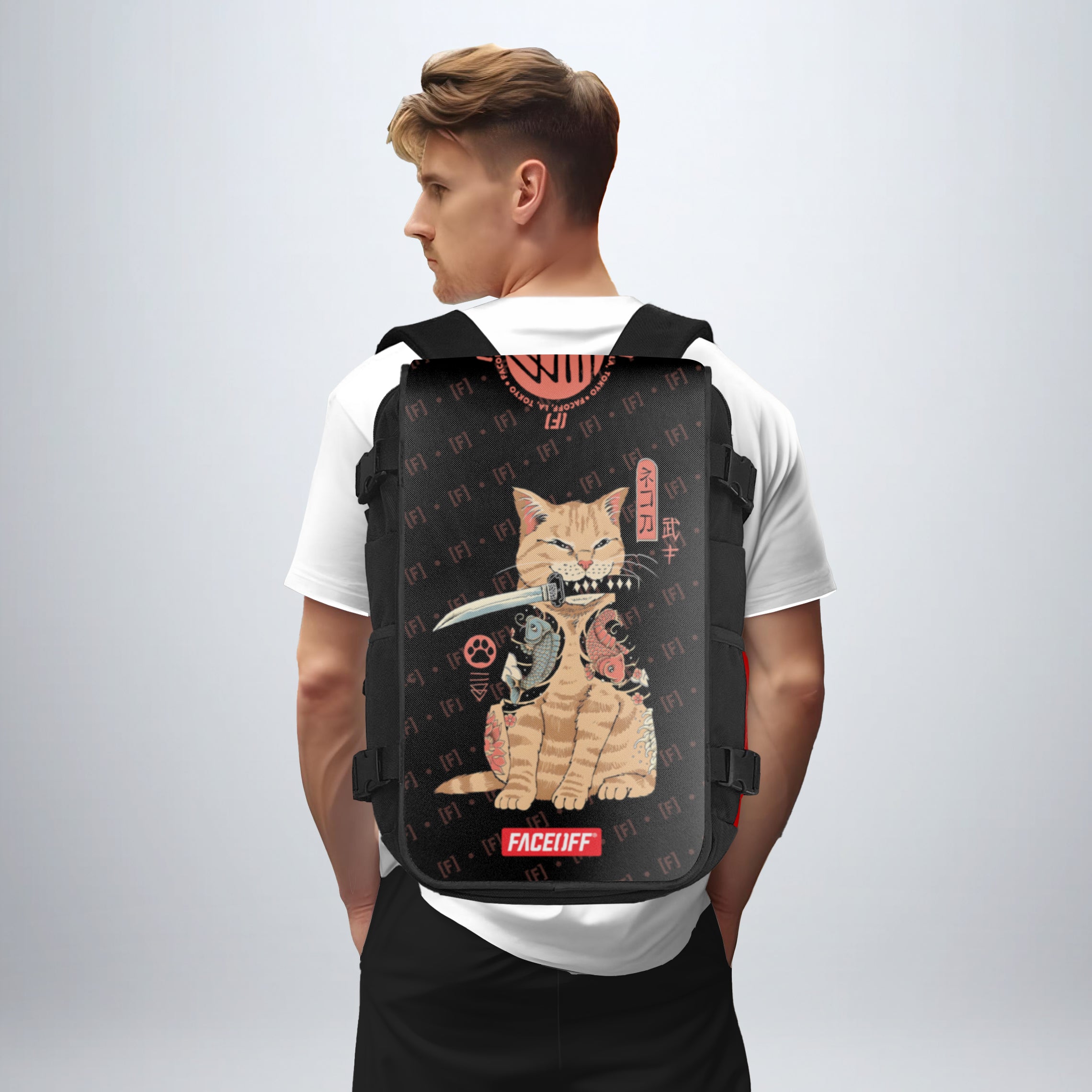 Catana Asssasin Japanese art backpack lifestyle male - FaceOff
