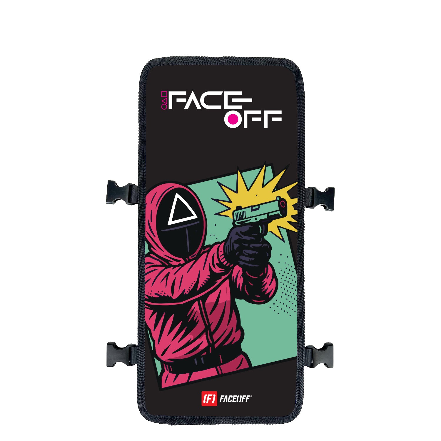 Choose Wisely Game On backpack with swappable face cover - FaceOff