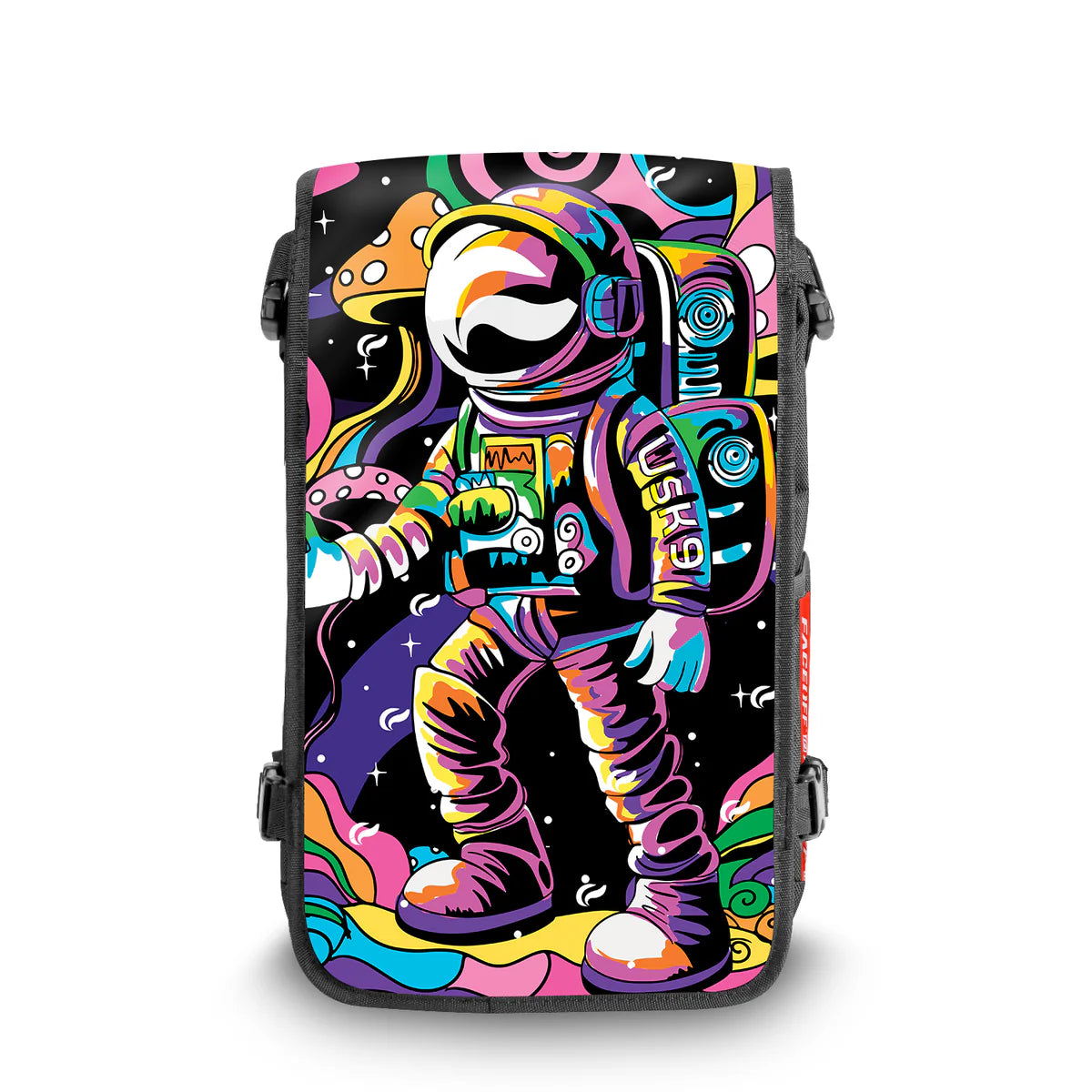Dreamstronaut street art backpack with Front view – FaceOff