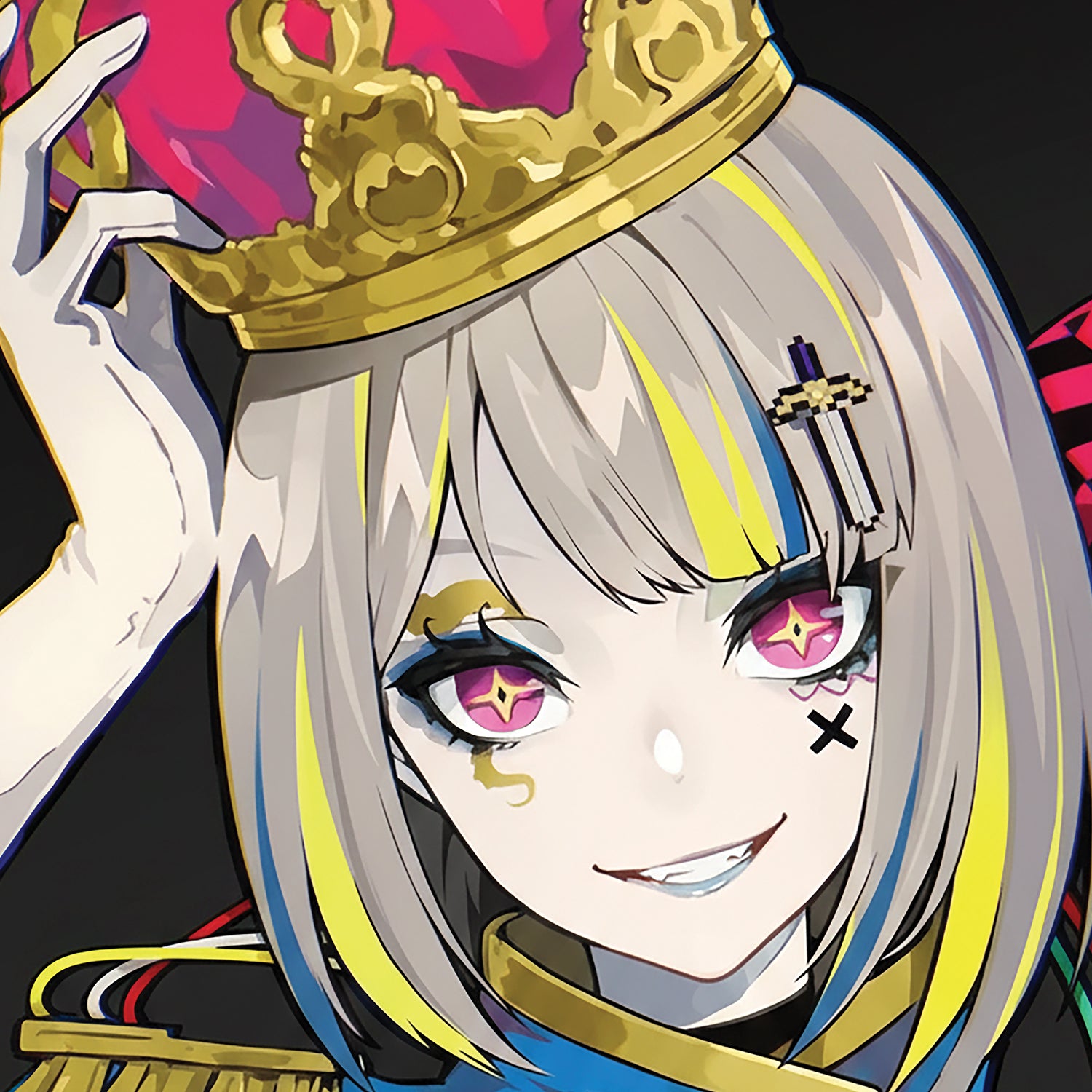 Kurohime Anime backpack – Front view – FaceOff