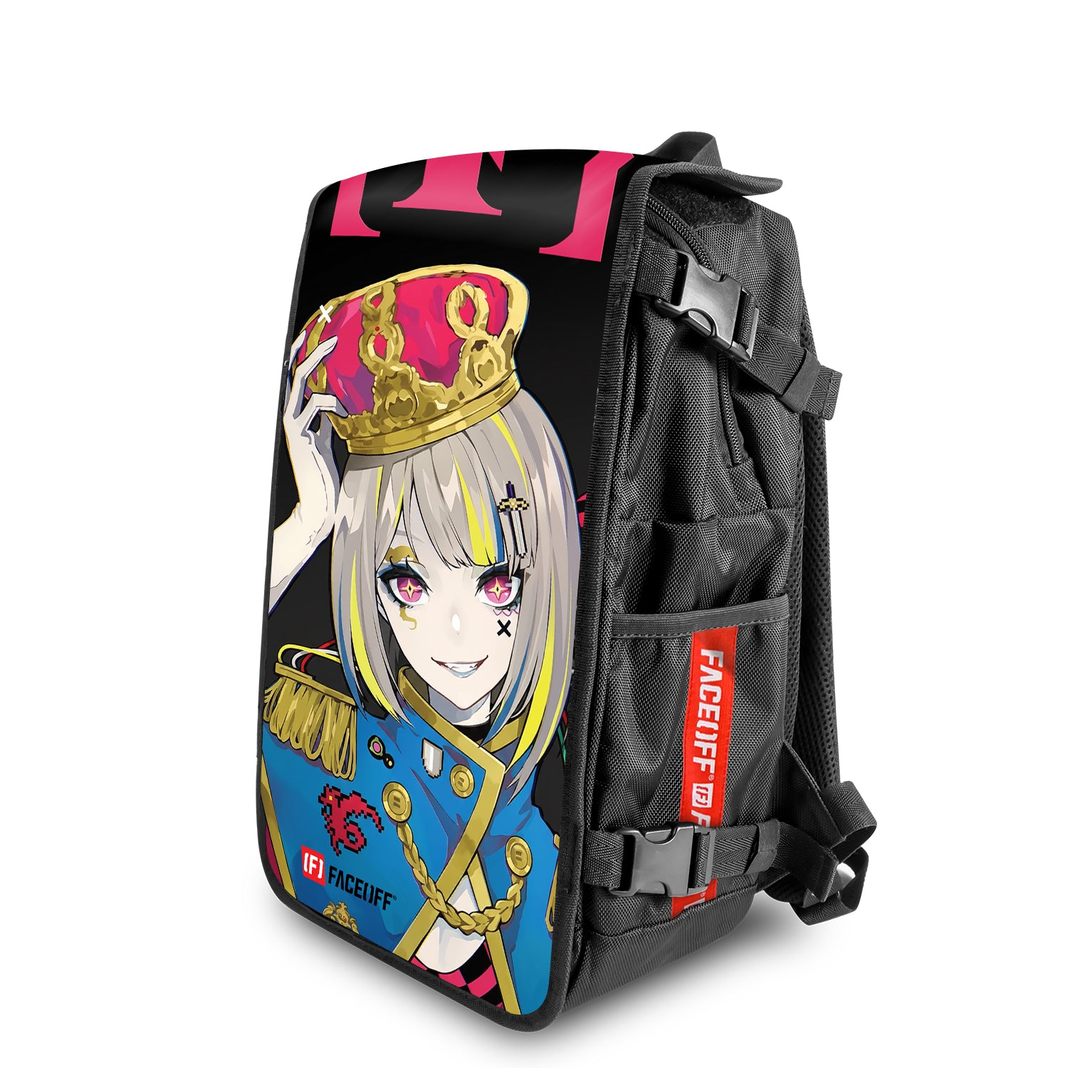 Kurohime Anime backpack – Front view – FaceOff