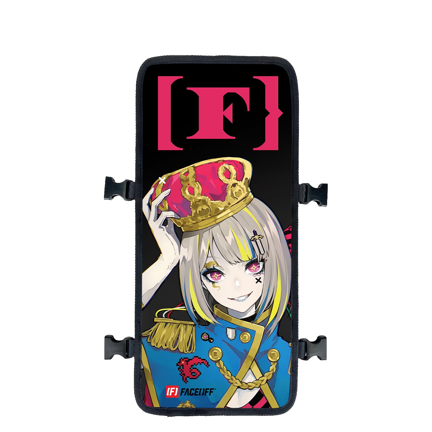 Kurohime Anime backpack – Front view – FaceOff