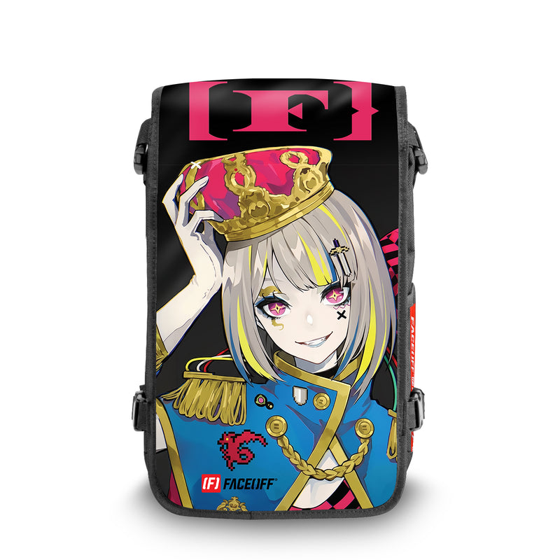 Kurohime Anime backpack – Front view – FaceOff