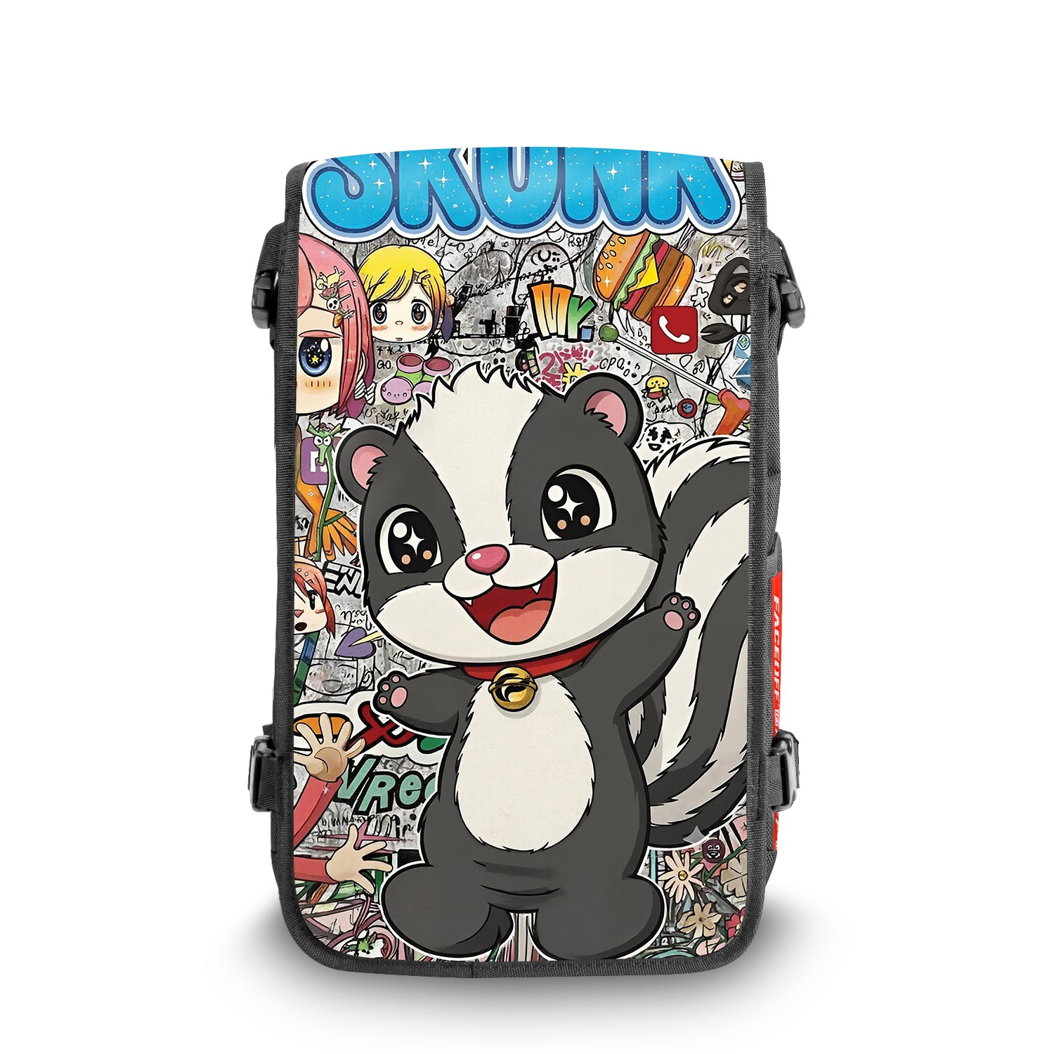 Mochi Anime backpack – Front view – FaceOff