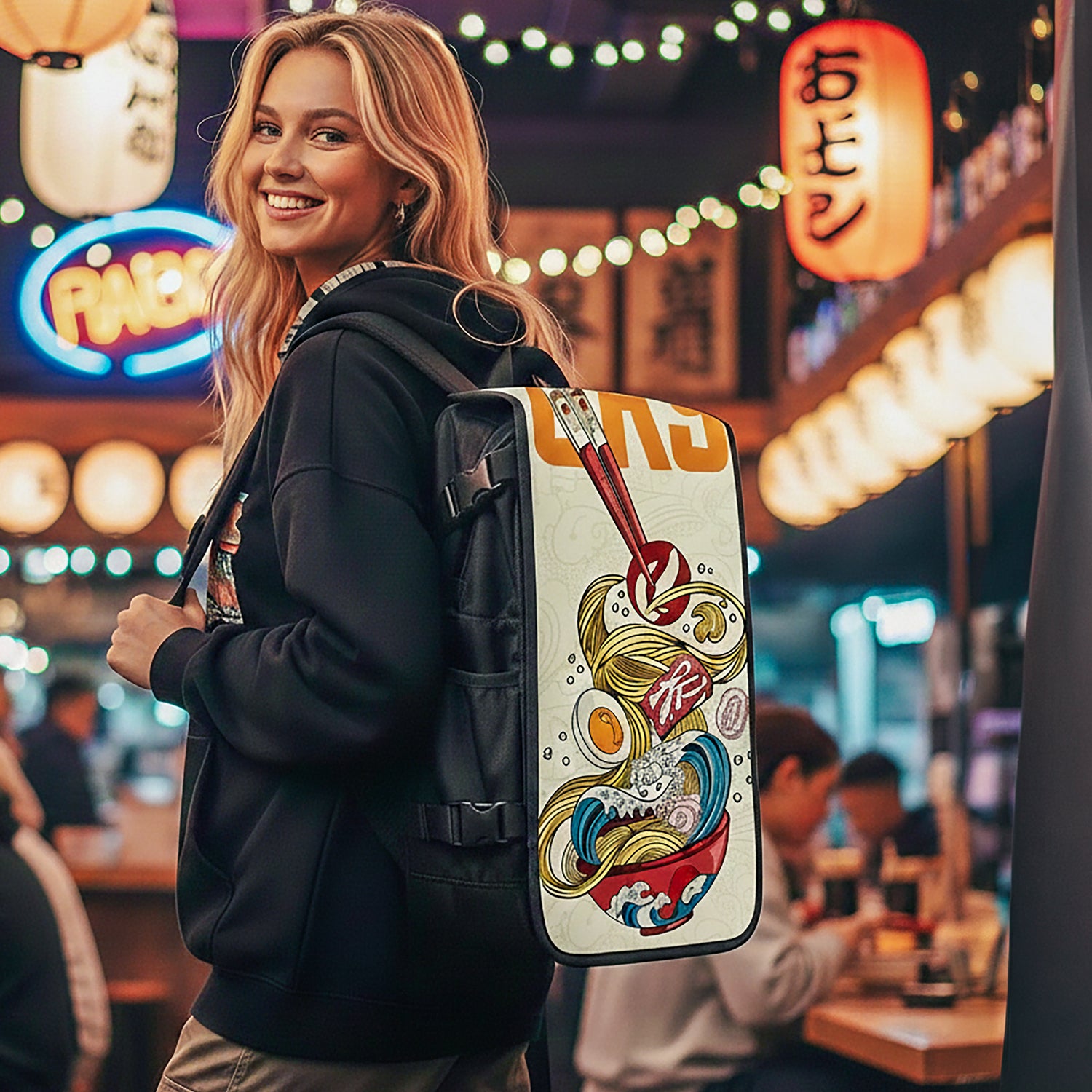 Ramen Japanese art backpack Lifestyle - FaceOff