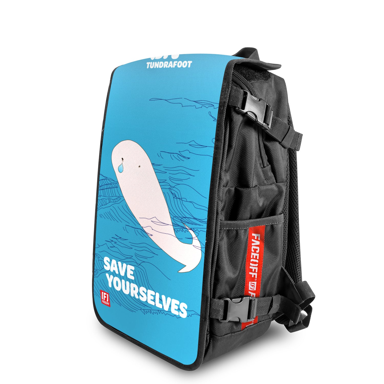 Save Yourselves nature backpack Angle view - FaceOff