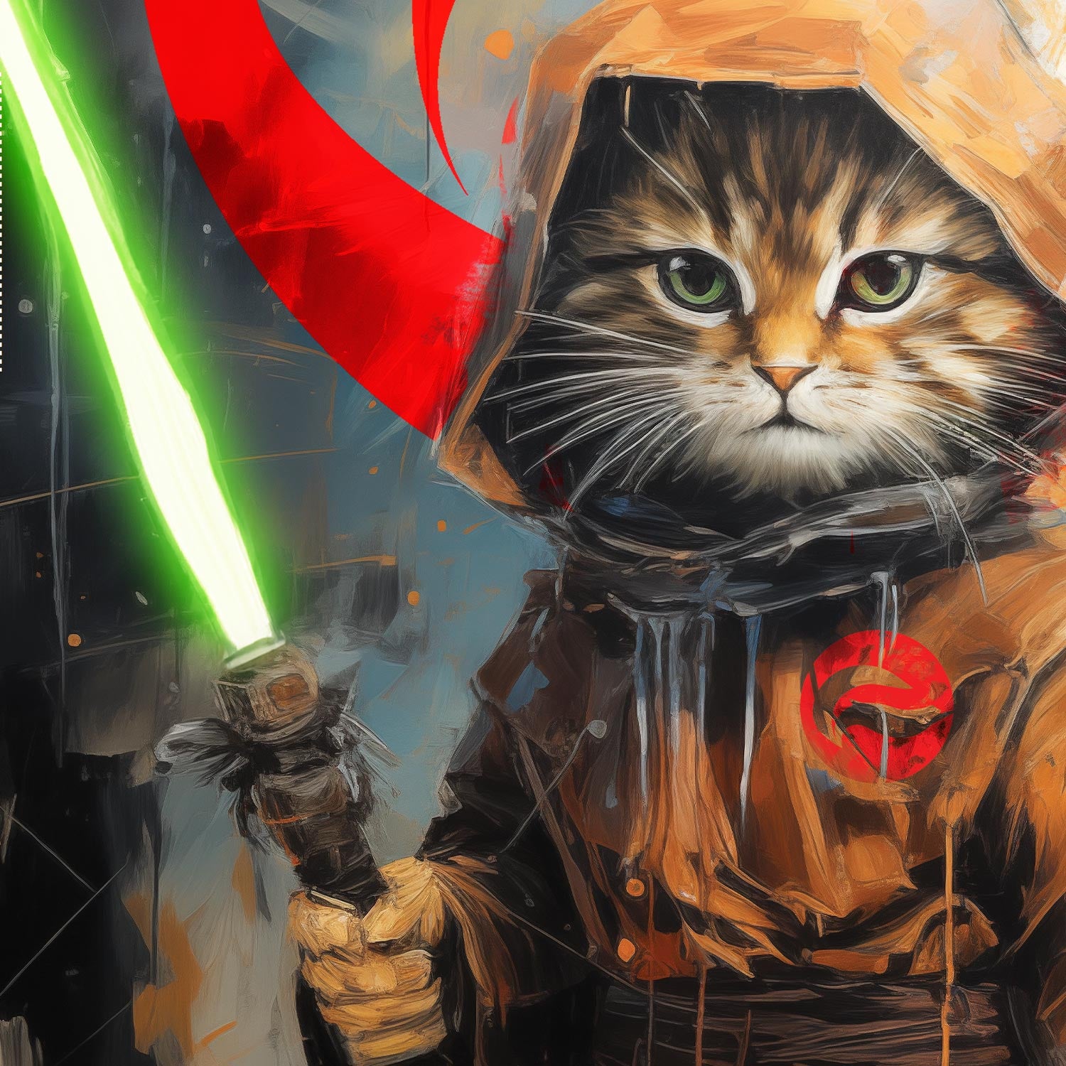 Meowda Kenobi - Small