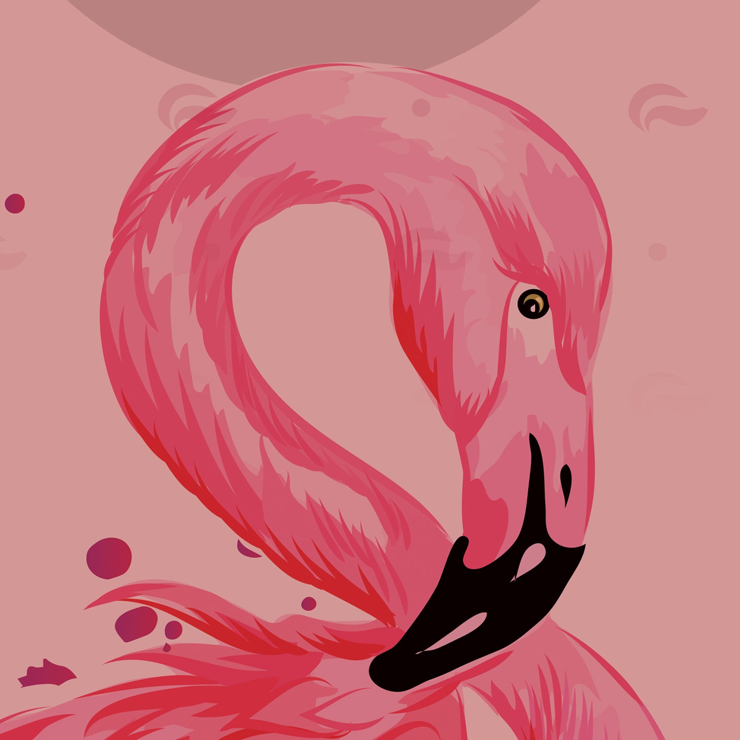 Pink Flamingo - Small