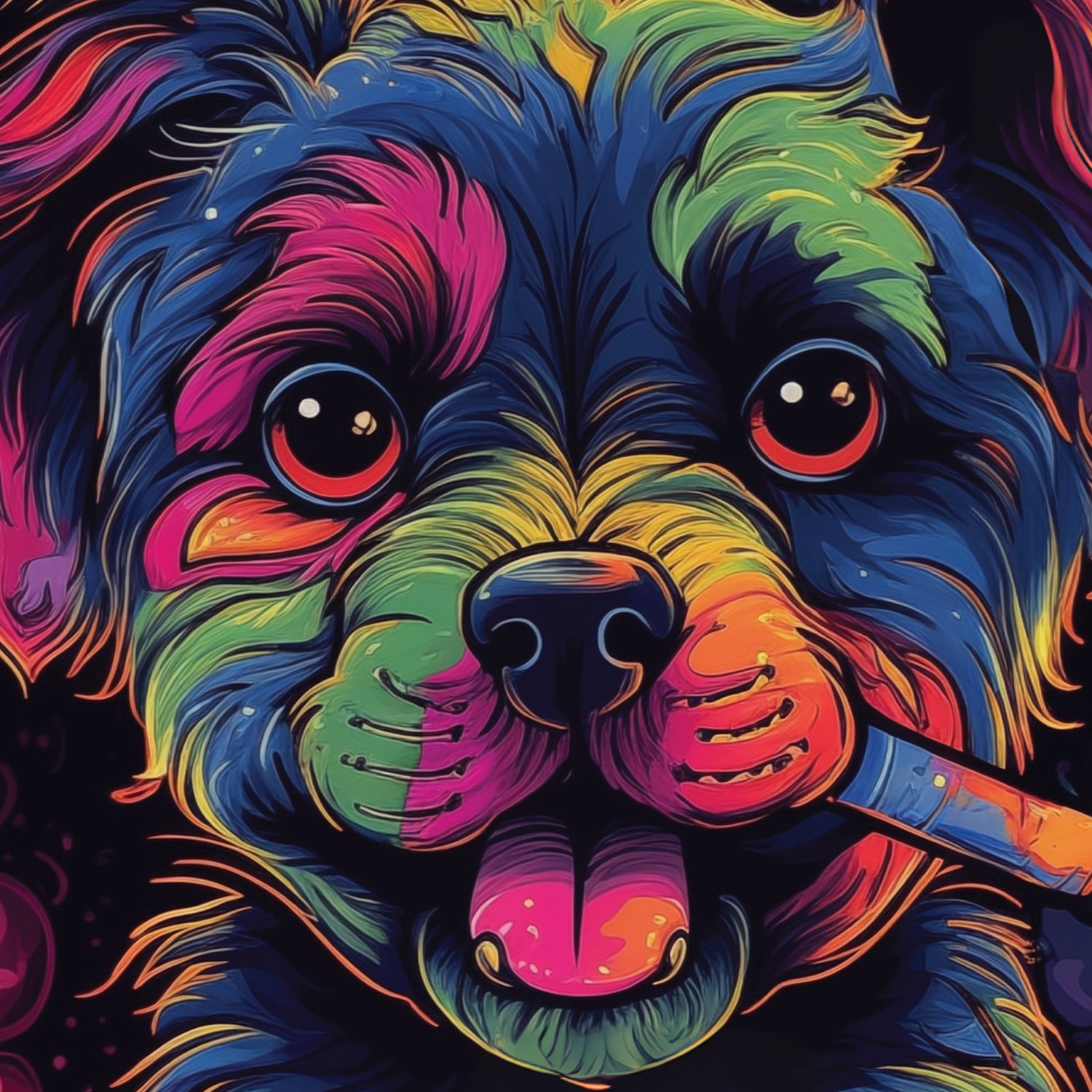 Technicolor Pup - Small